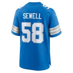 Penei Sewell Detroit Lions Game Jersey - Blue | Nike online