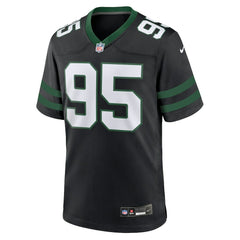 Quinnen Williams New York Jets Alternate Game Jersey - Legacy Black | Nike for sale
