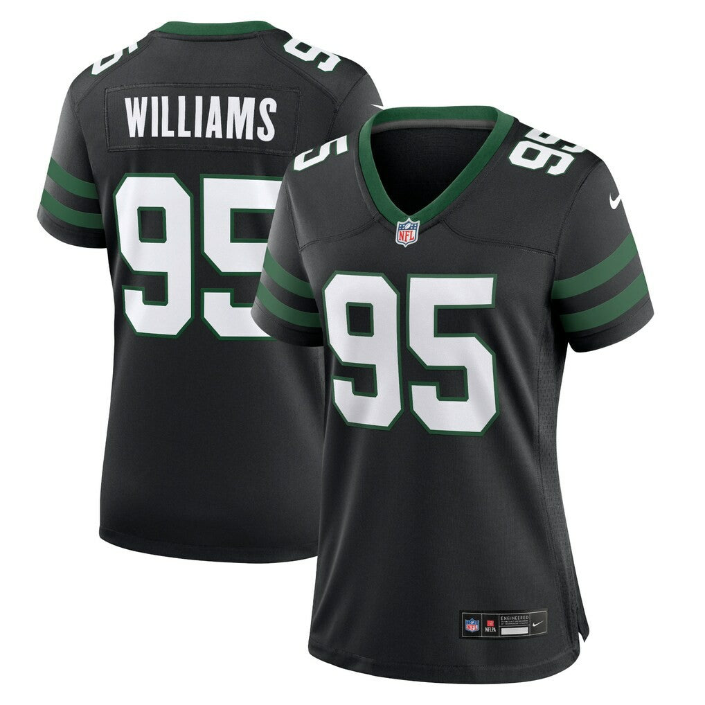 Quinnen Williams New York Jets Women's Alternate Game Jersey - Legacy Black | Nike outlet