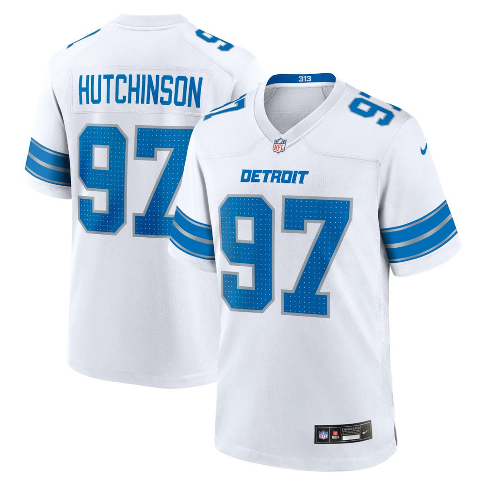 Aidan Hutchinson Detroit Lions Game Jersey - White | Nike online