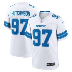Aidan Hutchinson Detroit Lions Game Jersey - White | Nike online