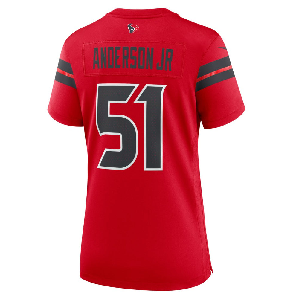 Will Anderson Jr. Houston Texans Women's Alternate Game Jersey - Red | Nike for sale