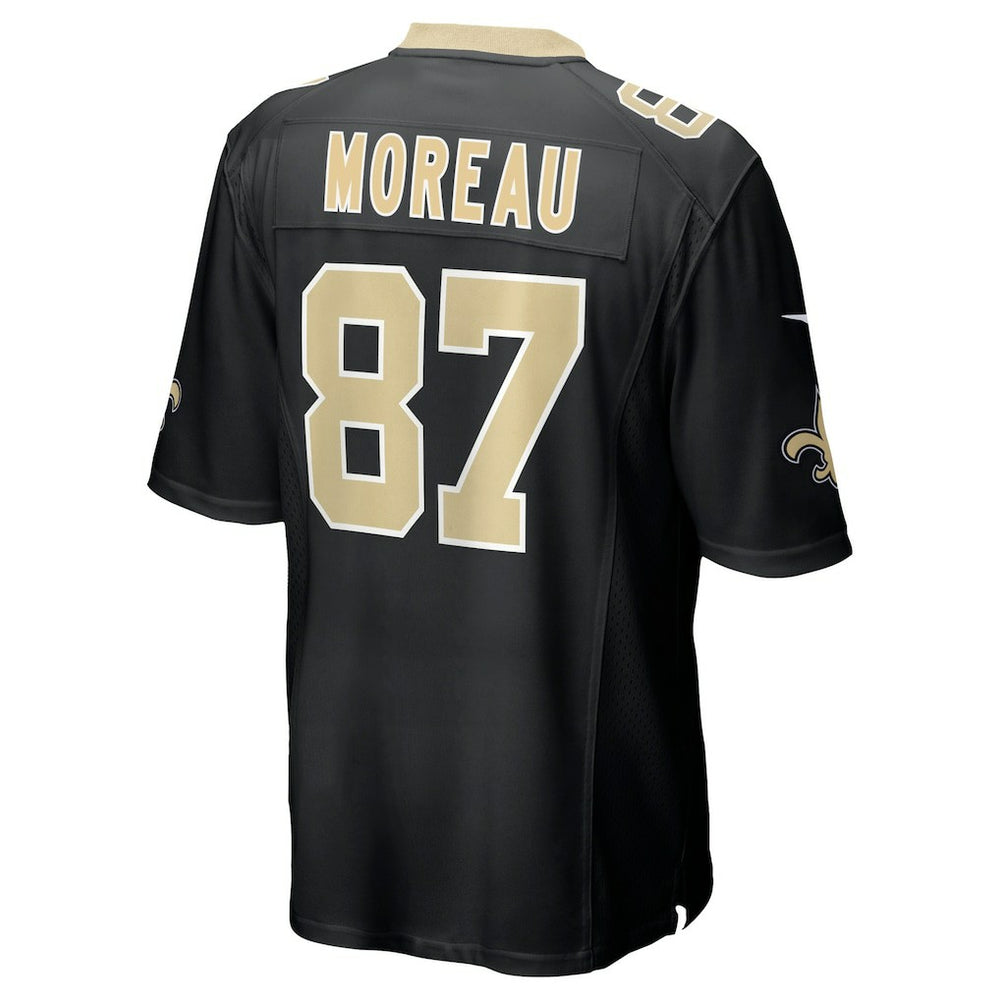 Foster Moreau New Orleans Saints Game Jersey - Black | Nike for sale