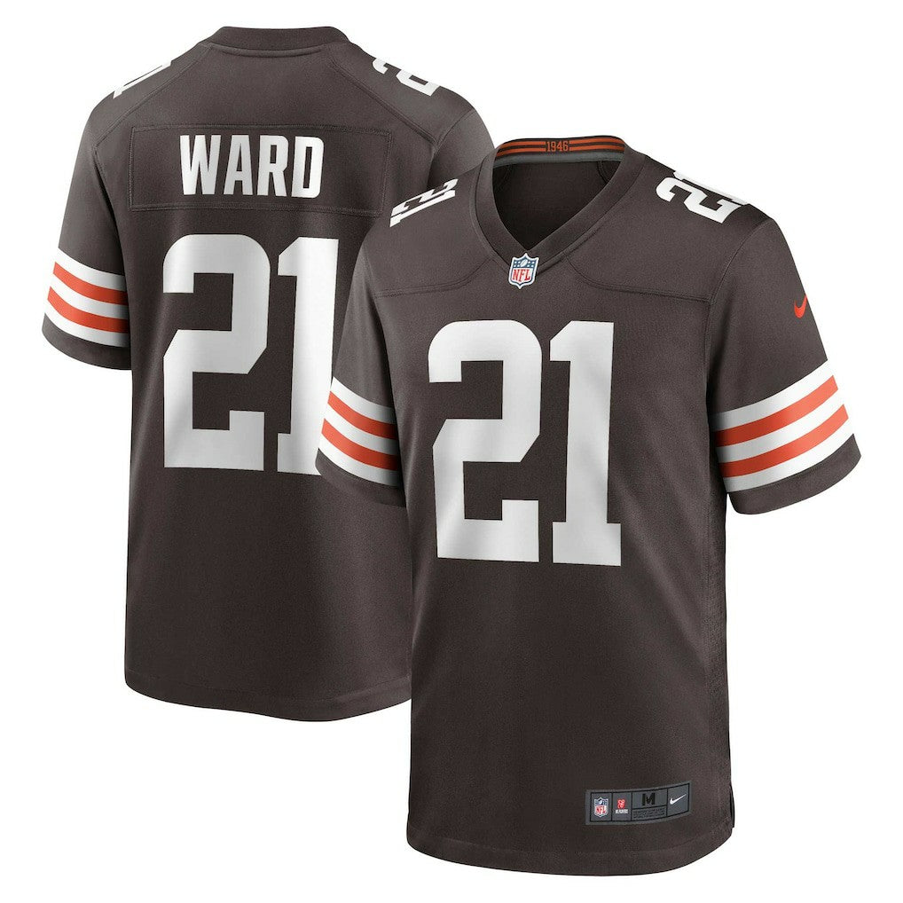 Denzel Ward Cleveland Browns Game Jersey - Brown | Nike on sale