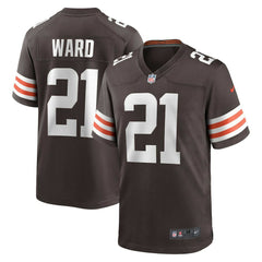 Denzel Ward Cleveland Browns Game Jersey - Brown | Nike on sale