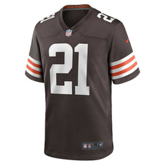 Denzel Ward Cleveland Browns Game Jersey - Brown | Nike on sale