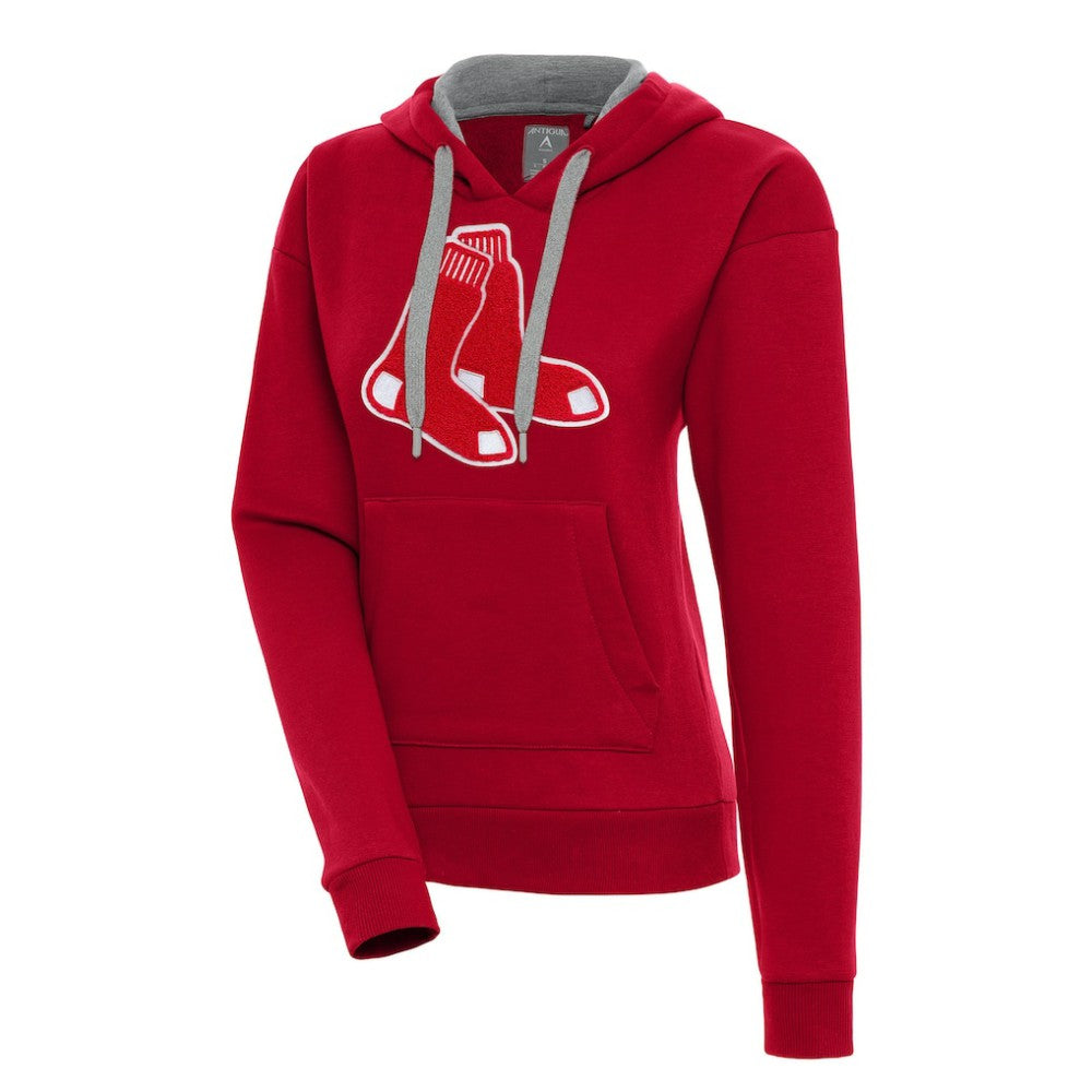 Boston Red Sox Antigua Women's Victory Pullover Hoodie - Red