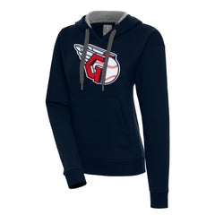 Cleveland Guardians Antigua Women's Victory Pullover Hoodie - Navy