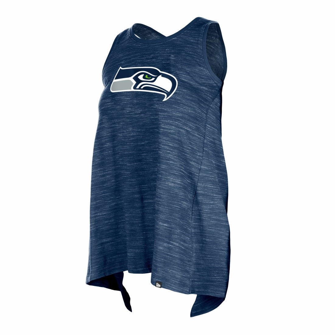 Seattle Seahawks New Era Women's Plus Size Space Dye Active Tank Top - College Navy for sale