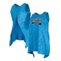 Carolina Panthers New Era Women's Space Dye Active Tank Top - Blue sale
