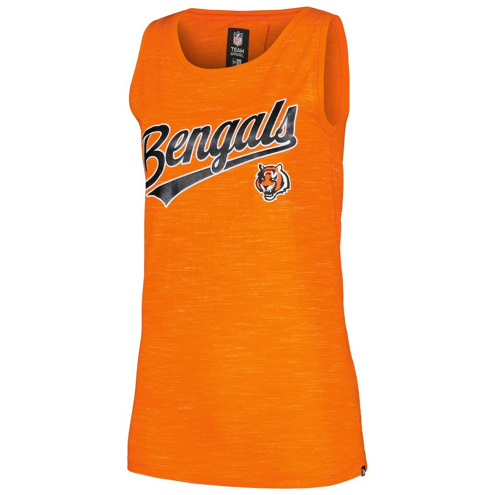 Cincinnati Bengals New Era Women's Space Dye Active Tank Top - Orange online