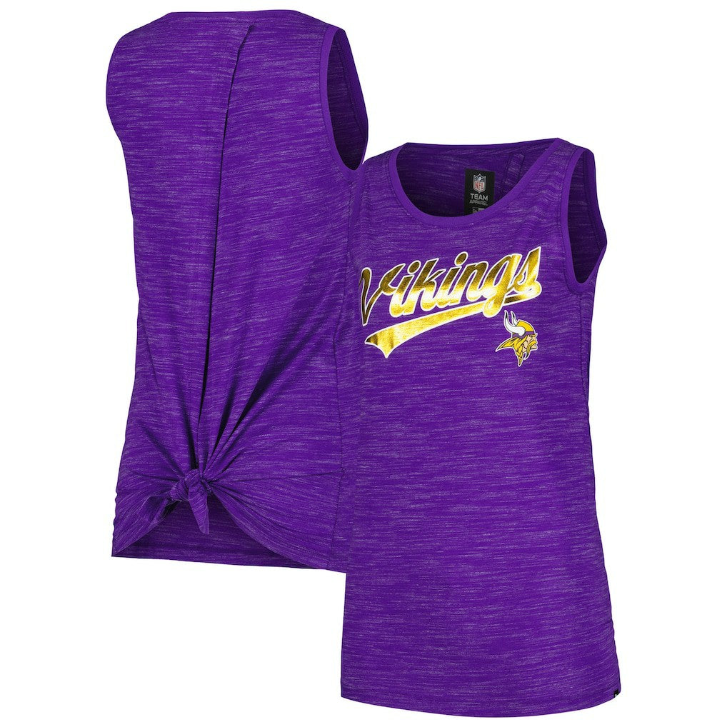 Minnesota Vikings New Era Women's Space Dye Active Tank Top - Purple online