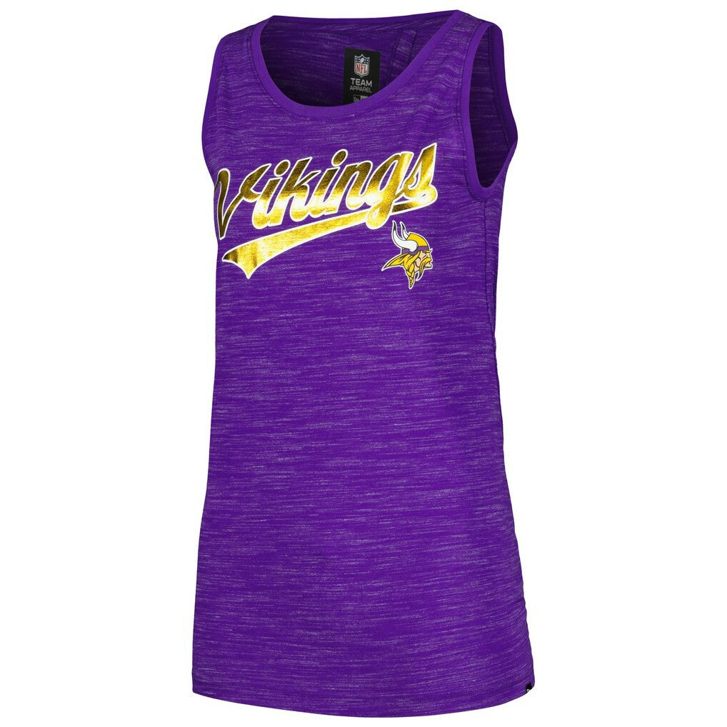 Minnesota Vikings New Era Women's Space Dye Active Tank Top - Purple online