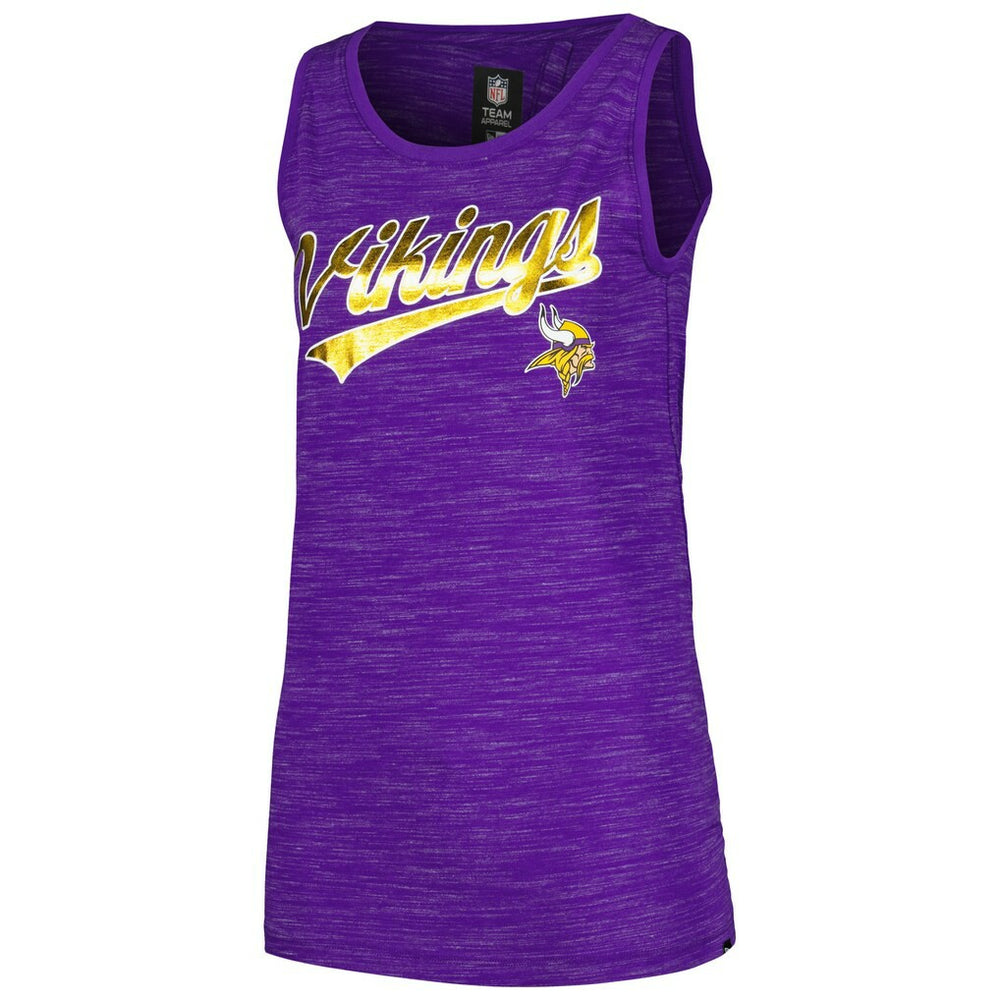Minnesota Vikings New Era Women's Space Dye Active Tank Top - Purple online