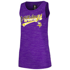 Minnesota Vikings New Era Women's Space Dye Active Tank Top - Purple online