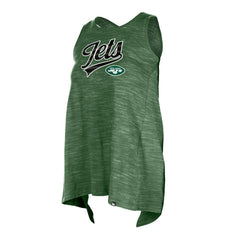 New York Jets New Era Women's Space Dye Active Tank Top - Green discount