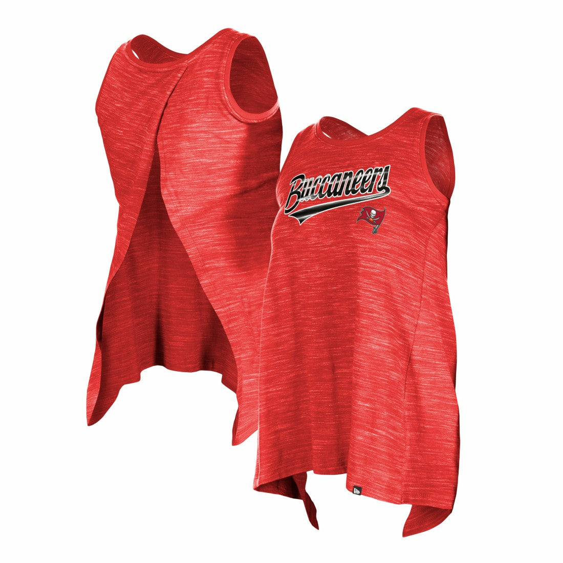 Tampa Bay Buccaneers New Era Women's Space Dye Active Tank Top - Red outlet