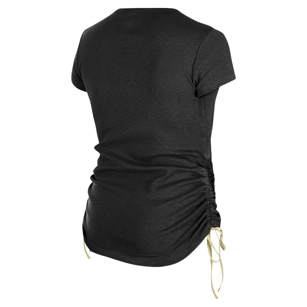 New Orleans Saints New Era Women's Ruched Side T-Shirt - Black online