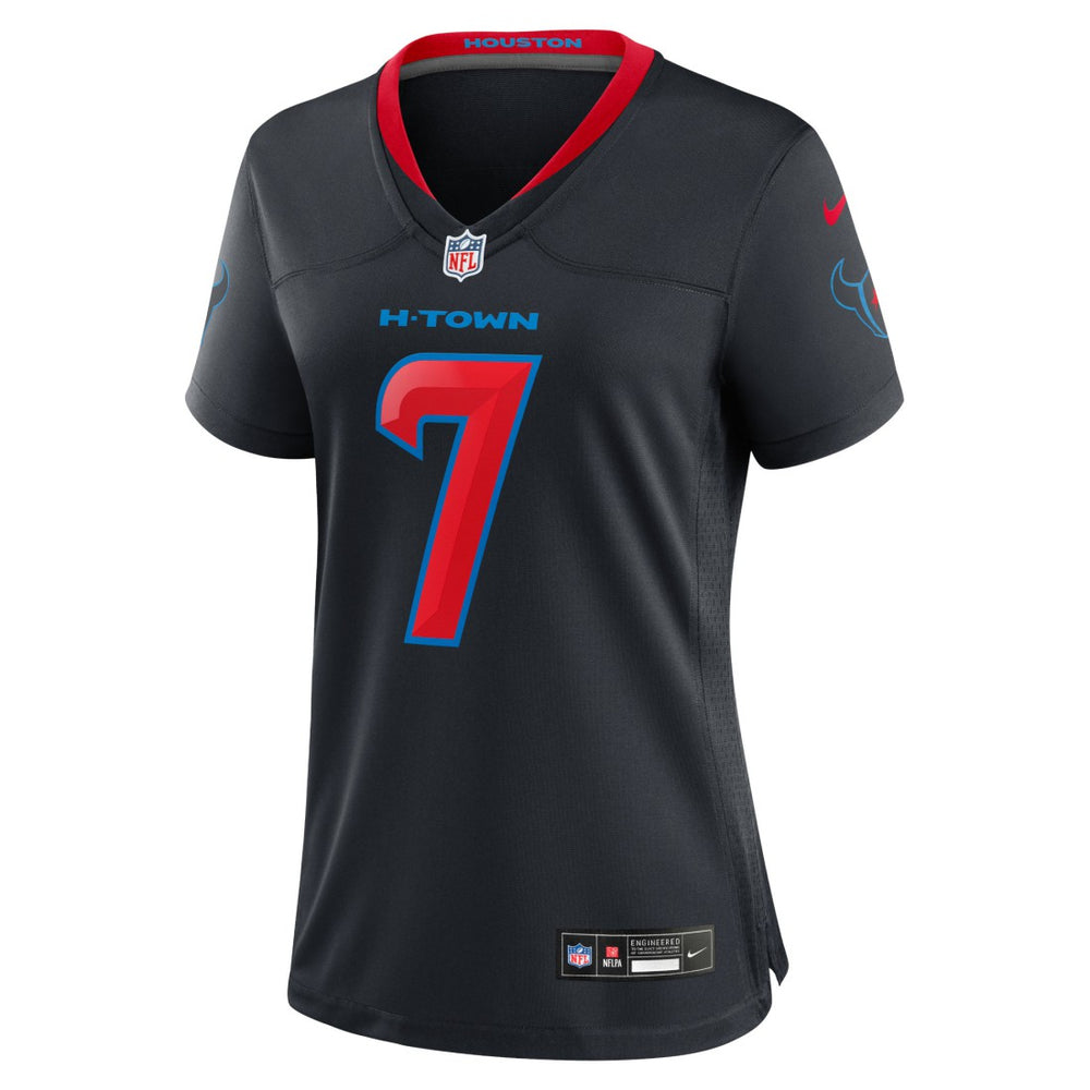 C.J. Stroud Houston Texans Women's Alternate Game Jersey - Navy | Nike on sale