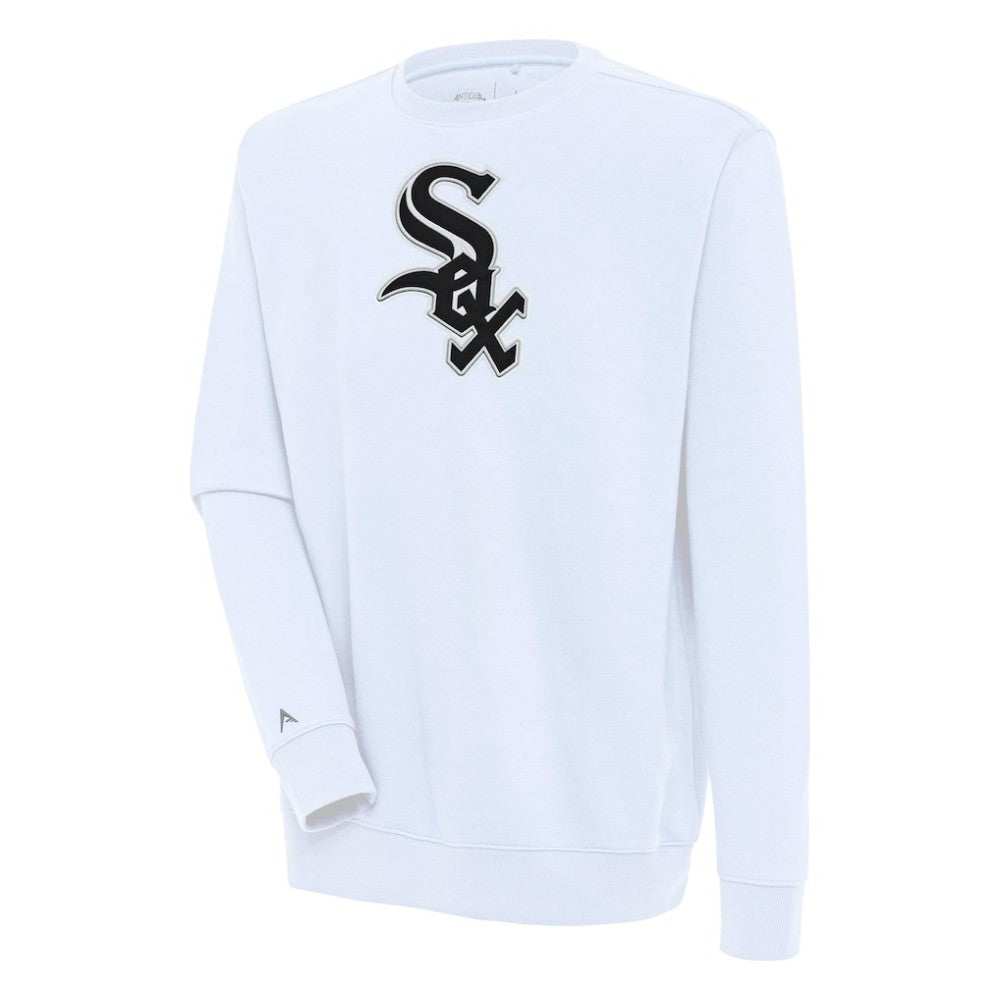 Chicago White Sox Antigua Victory Pullover Sweatshirt - White