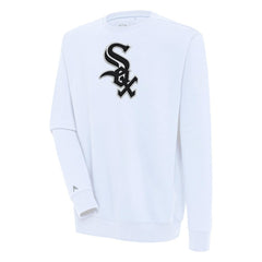 Chicago White Sox Antigua Victory Pullover Sweatshirt - White