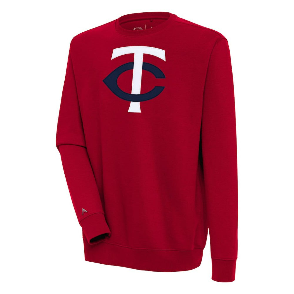 Minnesota Twins Antigua Victory Pullover Sweatshirt - Red