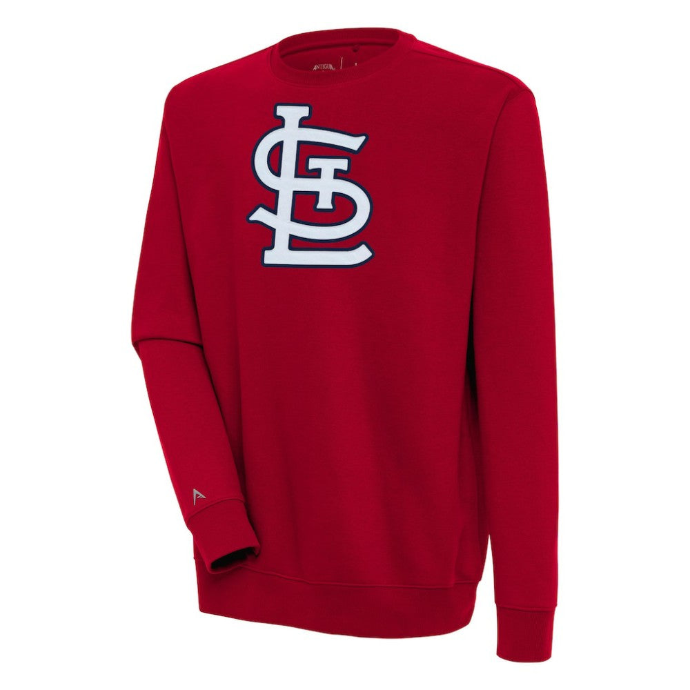 St. Louis Cardinals Antigua Victory Pullover Sweatshirt - Red
