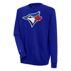 Toronto Blue Jays Antigua Victory Pullover Sweatshirt - Royal