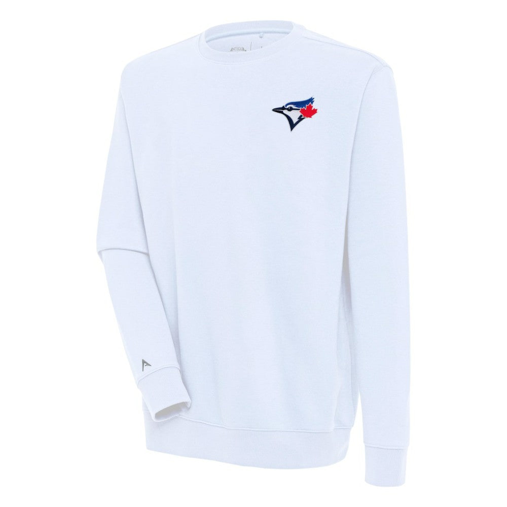 Toronto Blue Jays Antigua Victory Pullover Sweatshirt - White