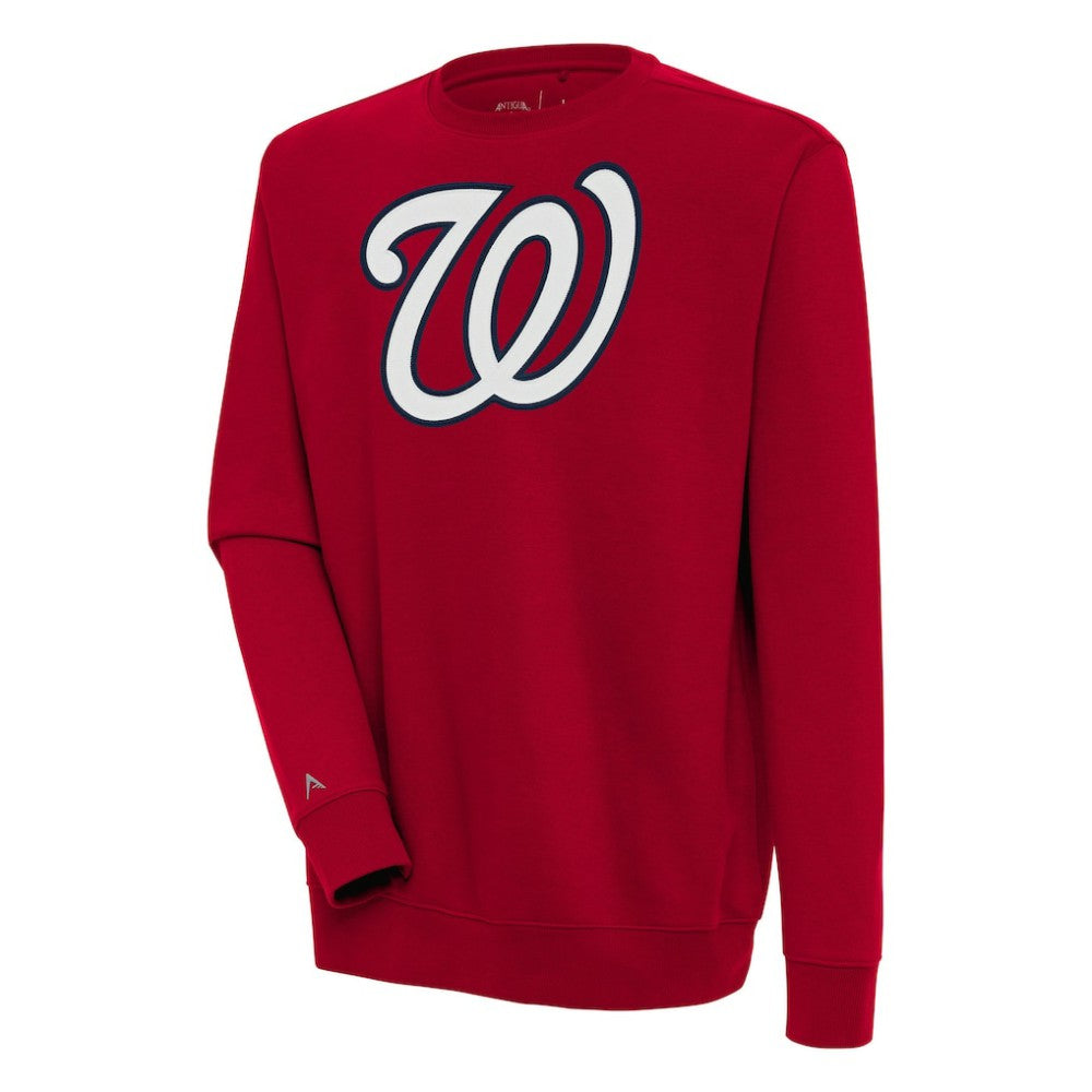 Washington Nationals Antigua Victory Pullover Sweatshirt - Red