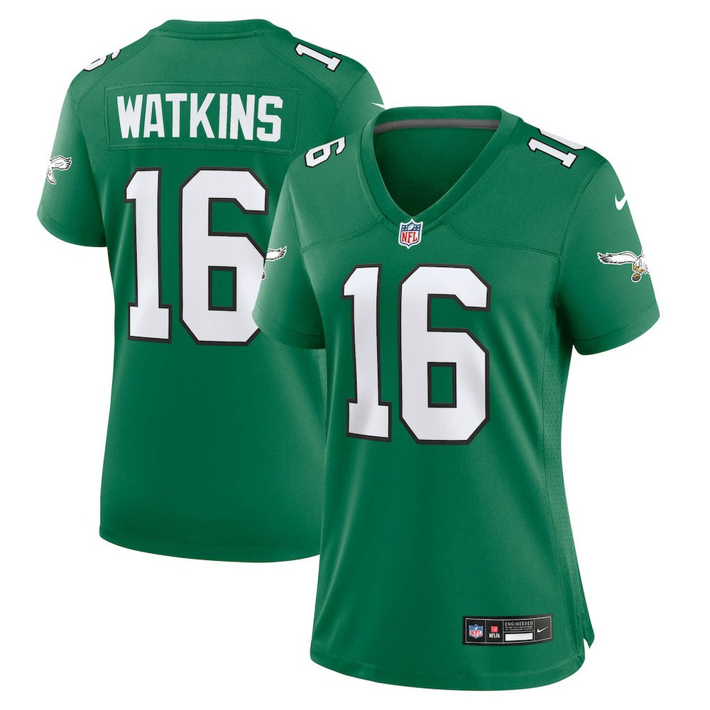 Quez Watkins Philadelphia Eagles Women's Alternate Game Jersey - Kelly Green | Nike cheap