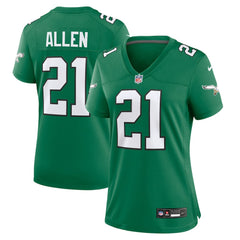 Eric Allen Philadelphia Eagles Women's Alternate Game Jersey - Kelly Green | Nike for sale