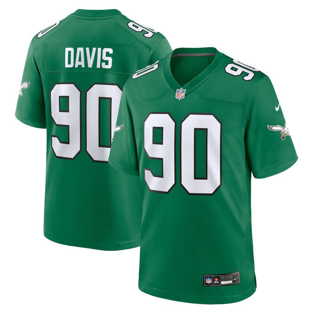 Jordan Davis Philadelphia Eagles Alternate Game Jersey - Kelly Green | Nike on sale