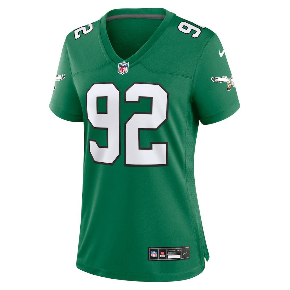 Reggie White Philadelphia Eagles Women's Alternate Game Jersey - Kelly Green | Nike for sale