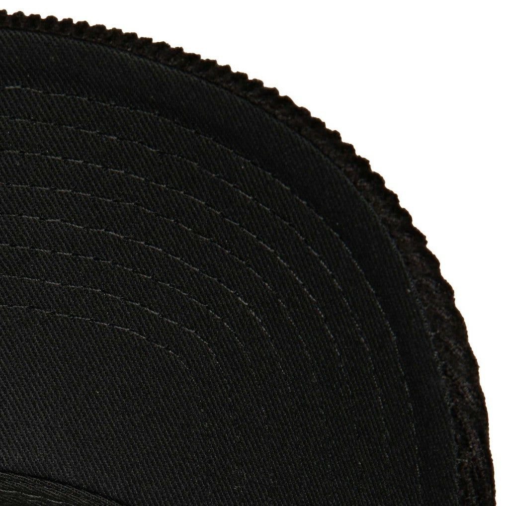 Brooklyn Nets Times Up Classic Script Cord Trucker Hat - Black | Mitchell & Ness on sale