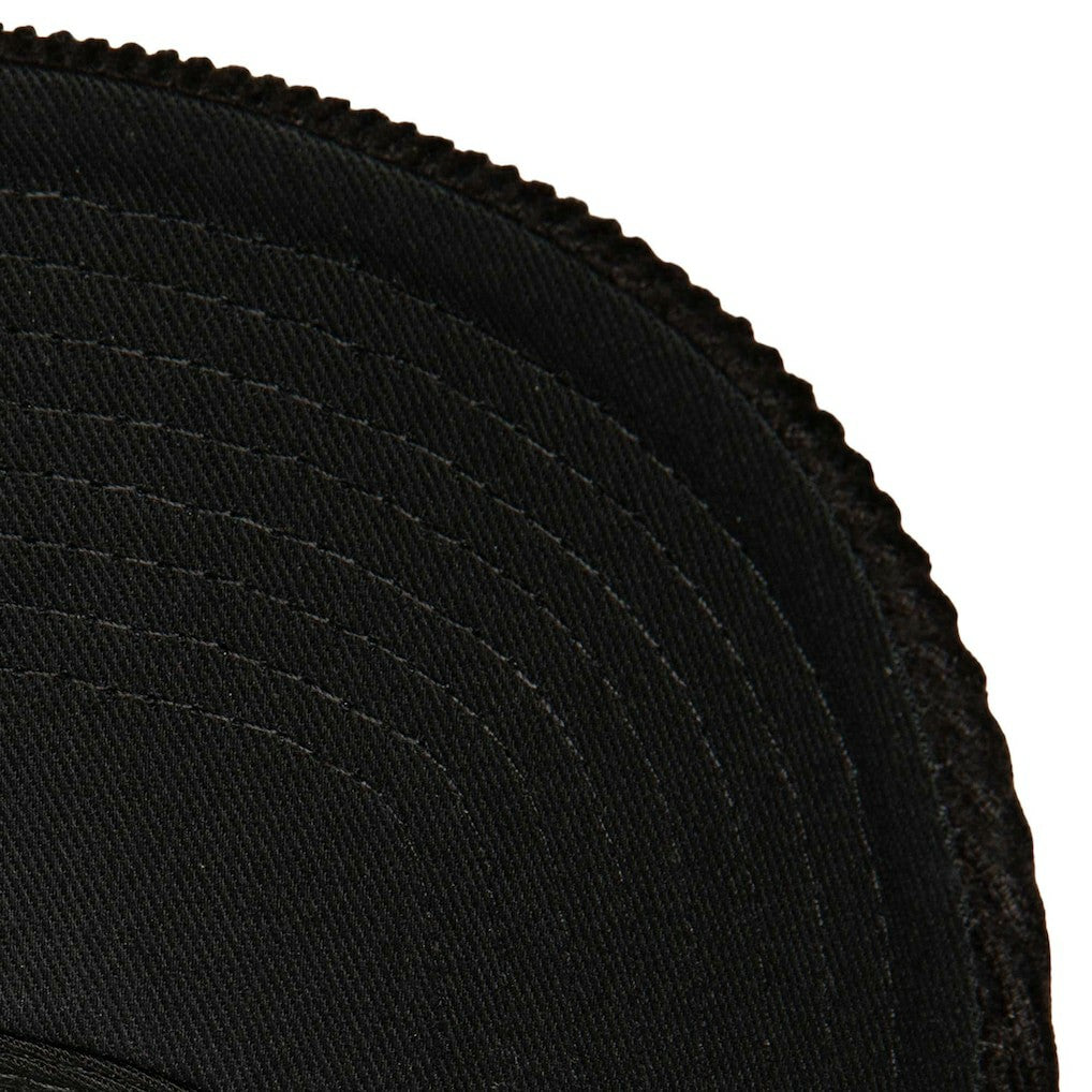 Chicago Bulls Times Up Classic Script Cord Trucker Hat - Black | Mitchell & Ness on sale