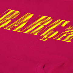 Barcelona Team Oversized Raglan Pullover Hoodie - Red discount
