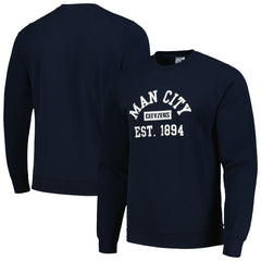 Manchester City Oversized Pullover Sweatshirt - Navy discount