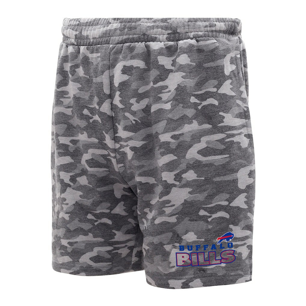 Buffalo Bills Concepts Sport Biscayne Camo Shorts - Charcoal for sale