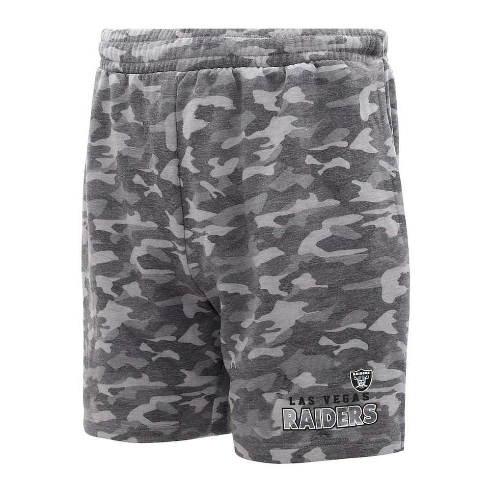 Las Vegas Raiders Concepts Sport Biscayne Camo Shorts - Charcoal sale