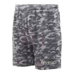 Las Vegas Raiders Concepts Sport Biscayne Camo Shorts - Charcoal sale