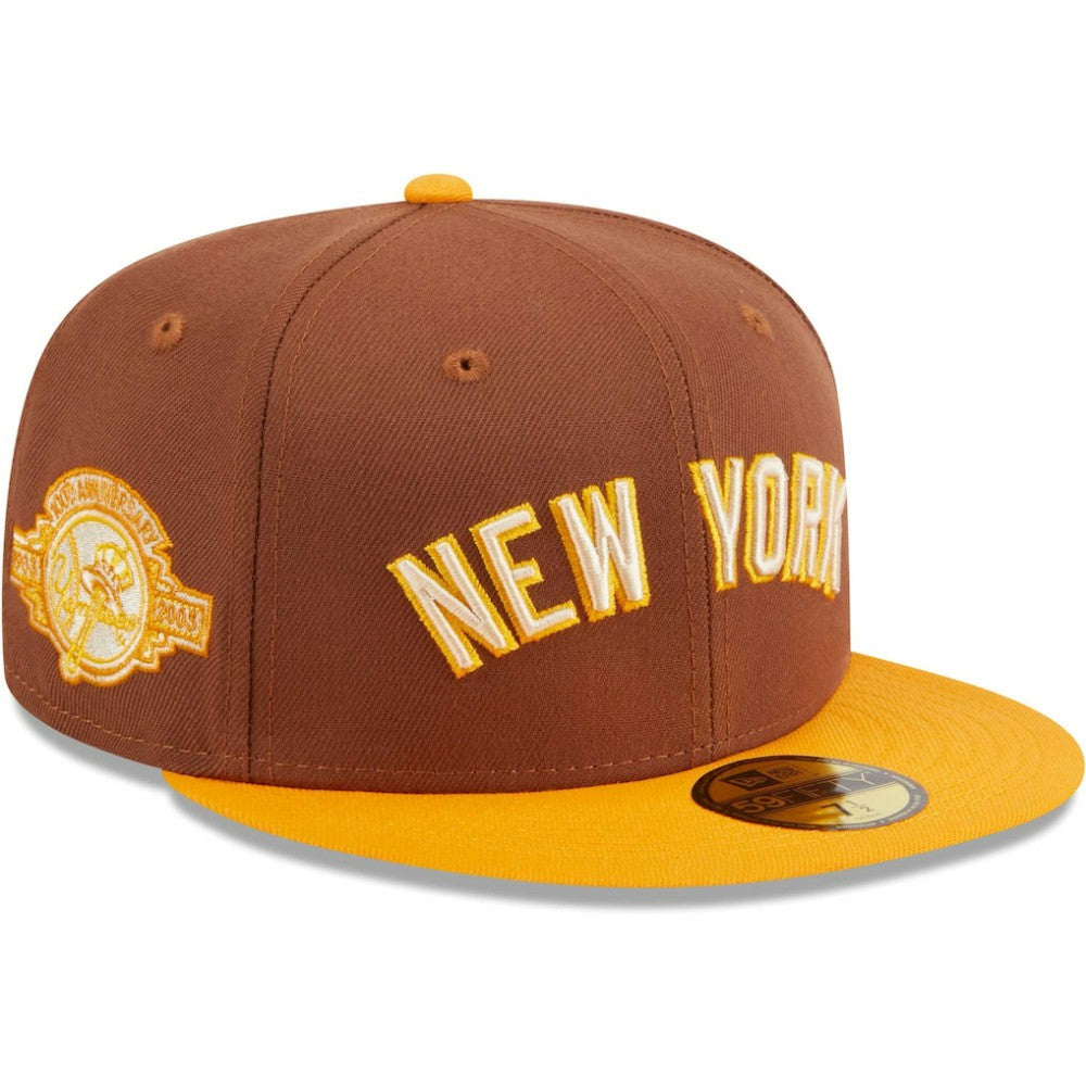 New York Yankees Tiramisu  59FIFTY Fitted Hat - Brown | New Era