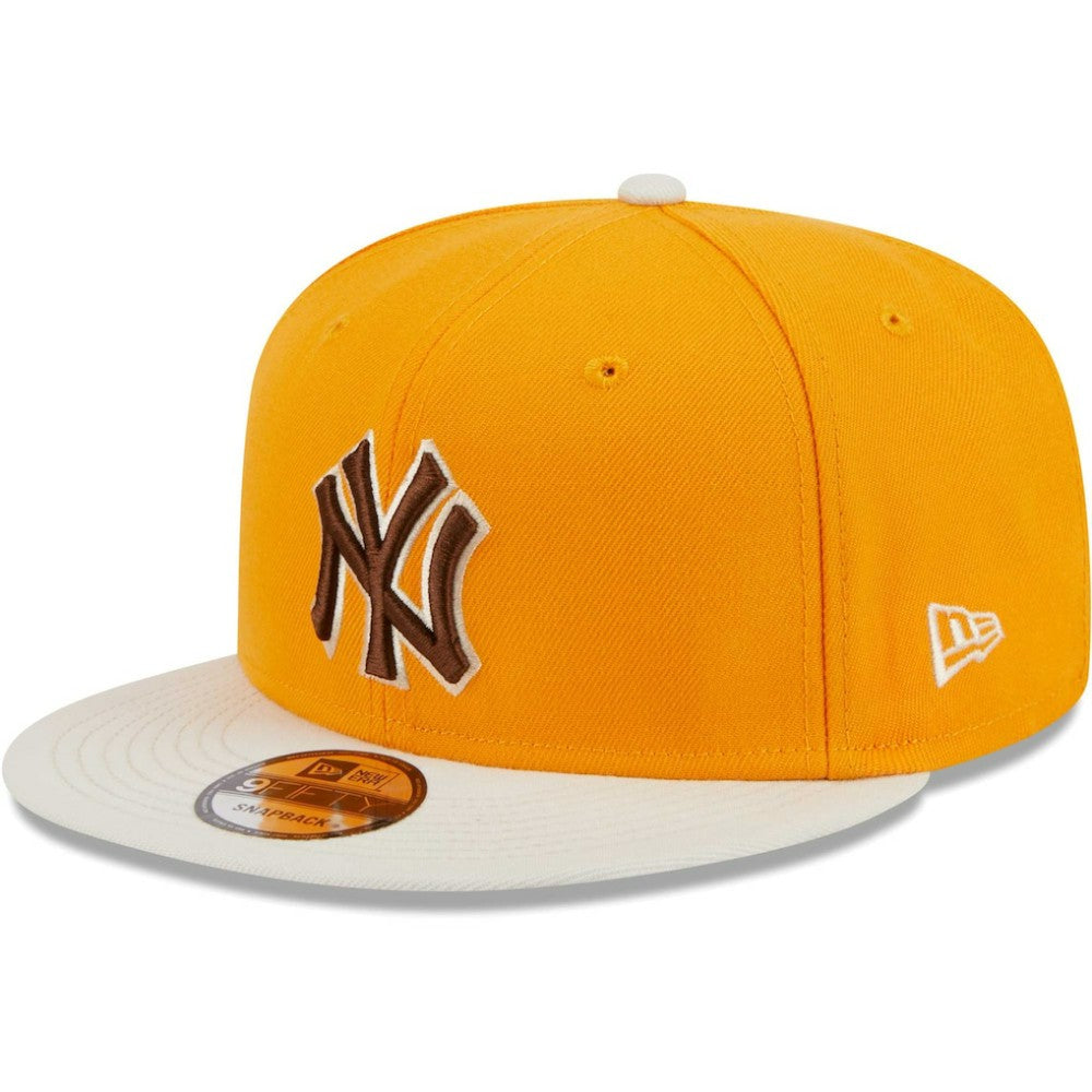 New York Yankees Tiramisu  9FIFTY Snapback Hat - Gold | New Era