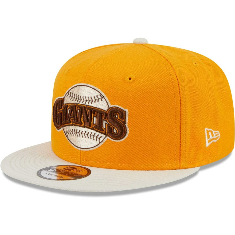 San Francisco Giants Tiramisu  9FIFTY Snapback Hat - Gold | New Era