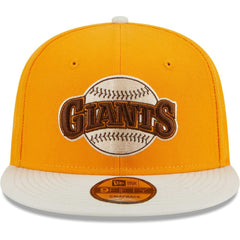 San Francisco Giants Tiramisu  9FIFTY Snapback Hat - Gold | New Era