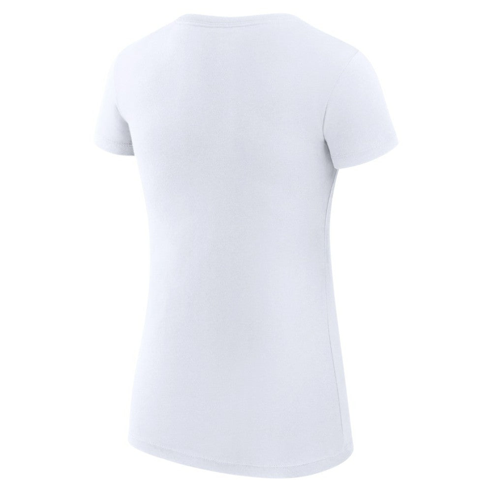 Philadelphia Flyers G-III 4Her by Carl Banks Women's Super-Slim Fit Lightweight Heart T-Shirt White