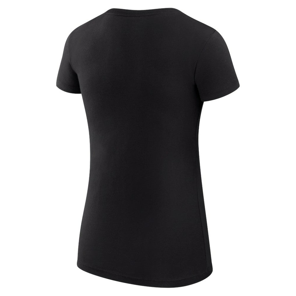 Boston Bruins G-III 4Her by Carl Banks Women's Super-Slim Fit Lightweight Heart T-Shirt Black