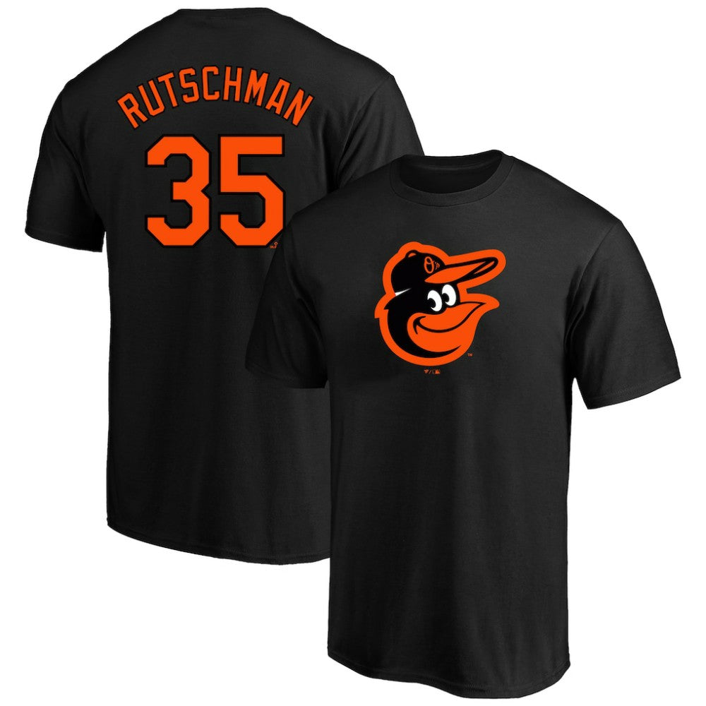 Adley Rutschman Baltimore Orioles Big & Tall Name & Number T-Shirt - Black