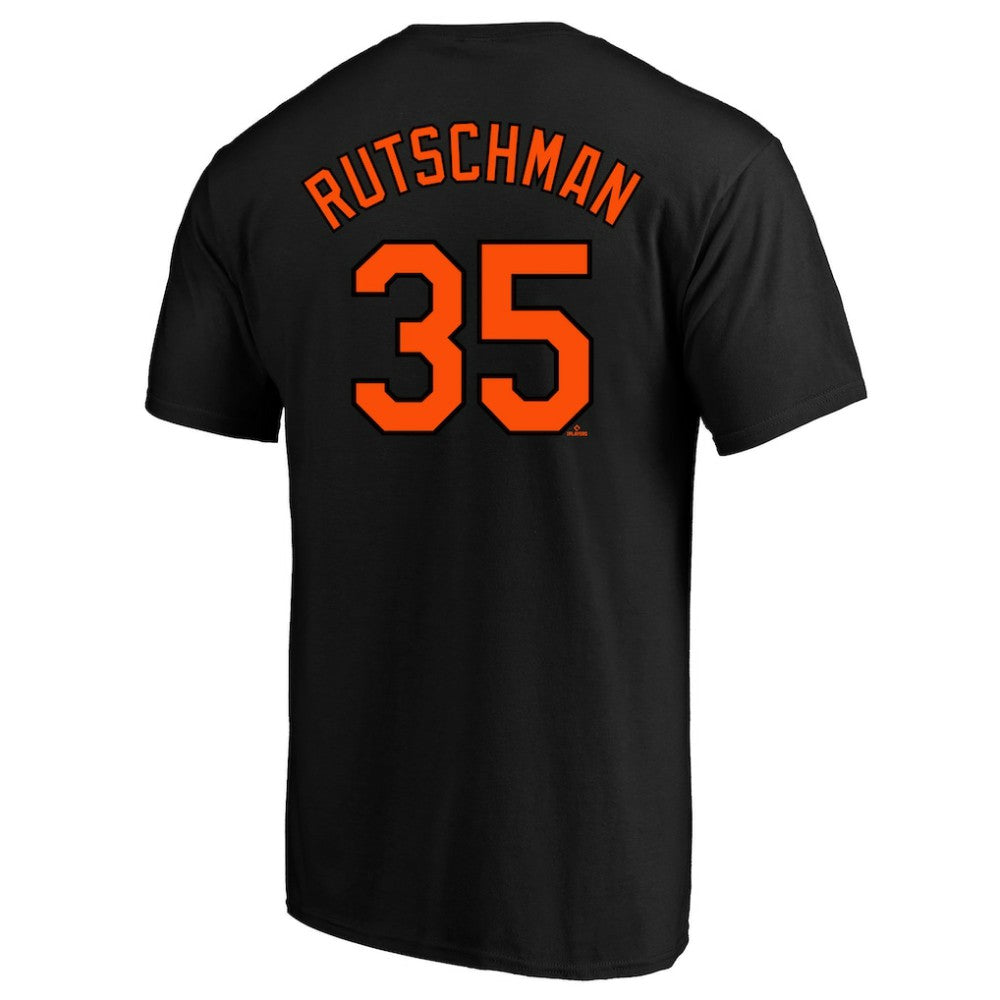 Adley Rutschman Baltimore Orioles Big & Tall Name & Number T-Shirt - Black