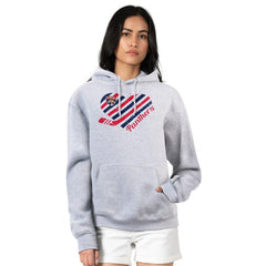 Florida Panthers G-III 4Her by Carl Banks Women's Heart Pullover Hoodie White